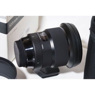 シグマ(SIGMA)のSIGMA 105F1.4 DG HSM/C　超美品(レンズ(単焦点))