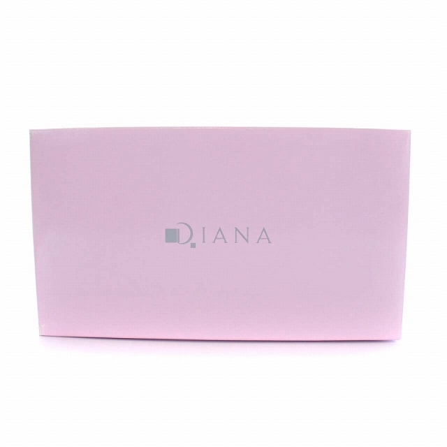 DIANA(ダイアナ)のダイアナ スクエアトゥ サンダル ミュール チャンキーヒール レザー L レディースの靴/シューズ(サンダル)の商品写真