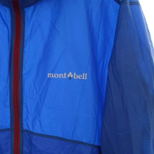 mont bell(モンベル)のMontbell U.L.ストレッチウインド パーカ 1103279 XL 青 メンズのトップス(パーカー)の商品写真