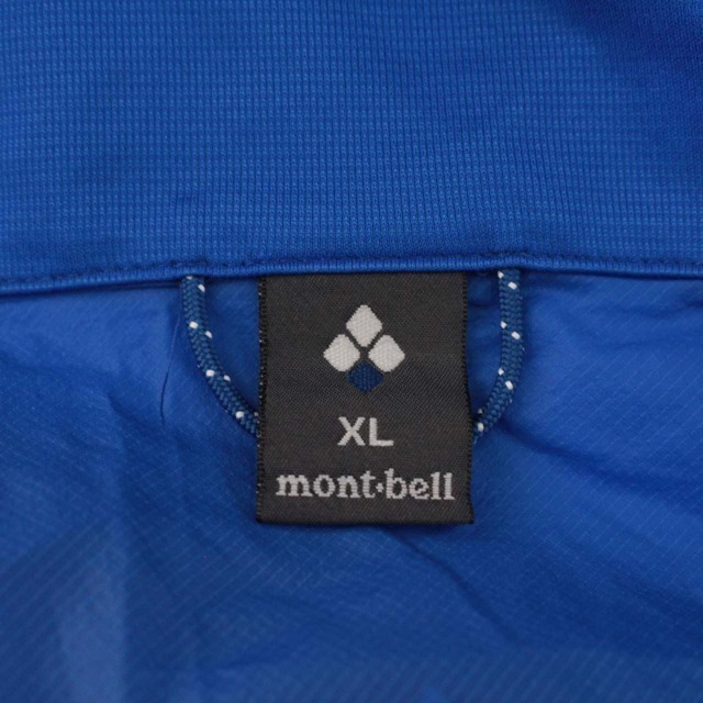 mont bell(モンベル)のMontbell U.L.ストレッチウインド パーカ 1103279 XL 青 メンズのトップス(パーカー)の商品写真