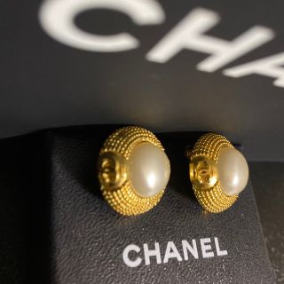 シャネル(CHANEL)の正規品　シャネル　イヤリング　パール　ココマーク(イヤリング)