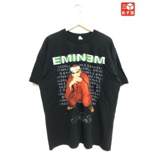 Eminem/エミネム 両面プリント Tシャツ 半袖 サイズ：XL　ブラック 新品(Tシャツ/カットソー(半袖/袖なし))