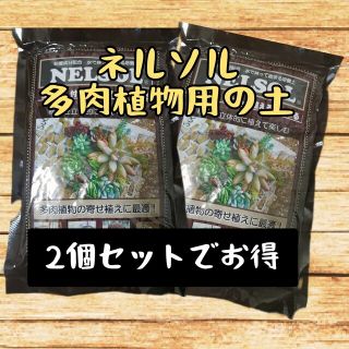 ～2個セットでお得～ネルソル多肉植物寄せ植え用の土(その他)