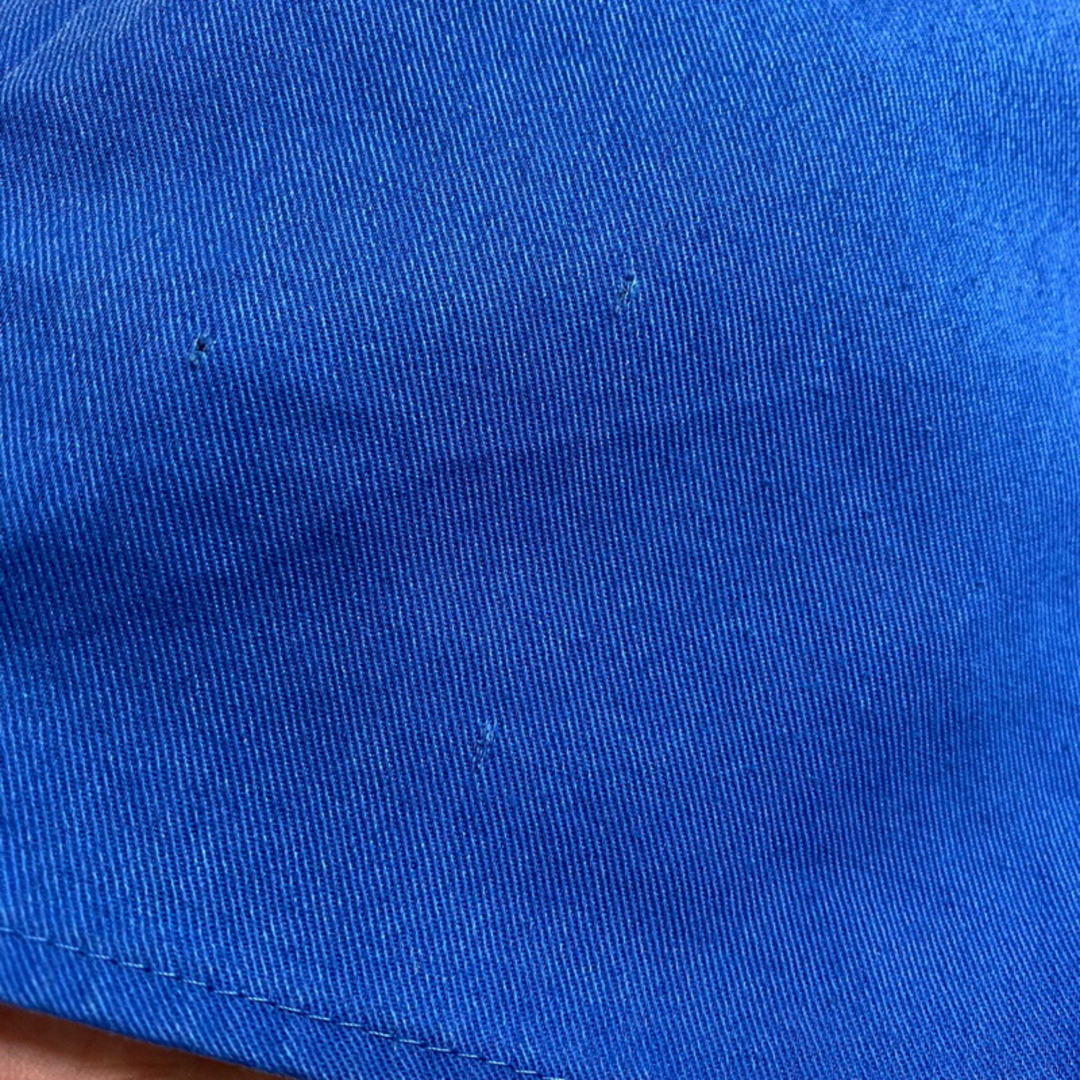 Dickies(ディッキーズ)のディッキーズ Dickies ショートスリーブ ワーク シャツ ワッペン 無地 半袖 サイズ：M位 ブルー古着 【中古】 メンズのトップス(シャツ)の商品写真