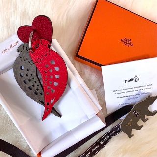 Hermes - エルメス HERMES プティアッシュ 小鳥 チャーム の通販 by