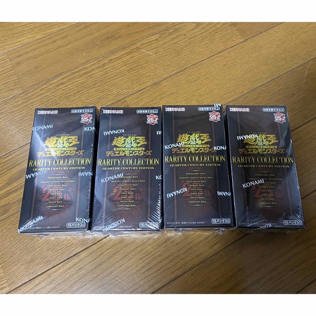 遊戯王 レアリティコレクション レアコレ 4BOX シュリンク付き