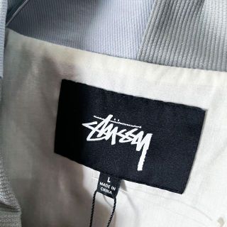 STUSSY - 【新品 L】ステューシー stussy 刺繍 タブロゴ パッチワーク