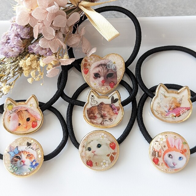 ハロウィン(在庫品) レジンヘアゴム クジラちゃん-