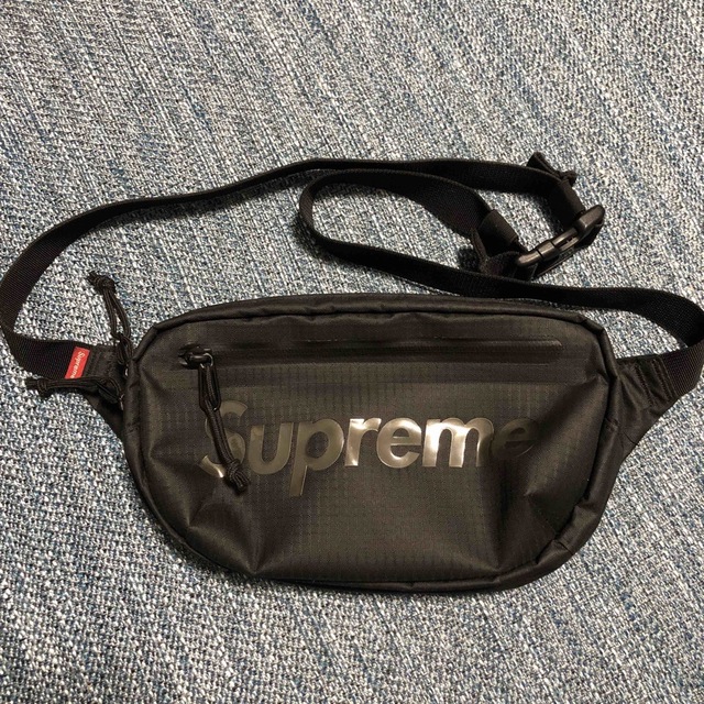 21SS Supreme Waist Bag シュプリーム ウエストバッグ 黒 素敵な 51.0%OFF 