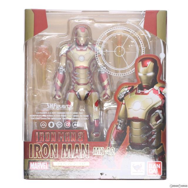 S.H.Figuarts(フィギュアーツ) アイアンマン マーク42 アイアンマン3 完成品 可動フィギュア バンダイ | フリマアプリ ラクマ
