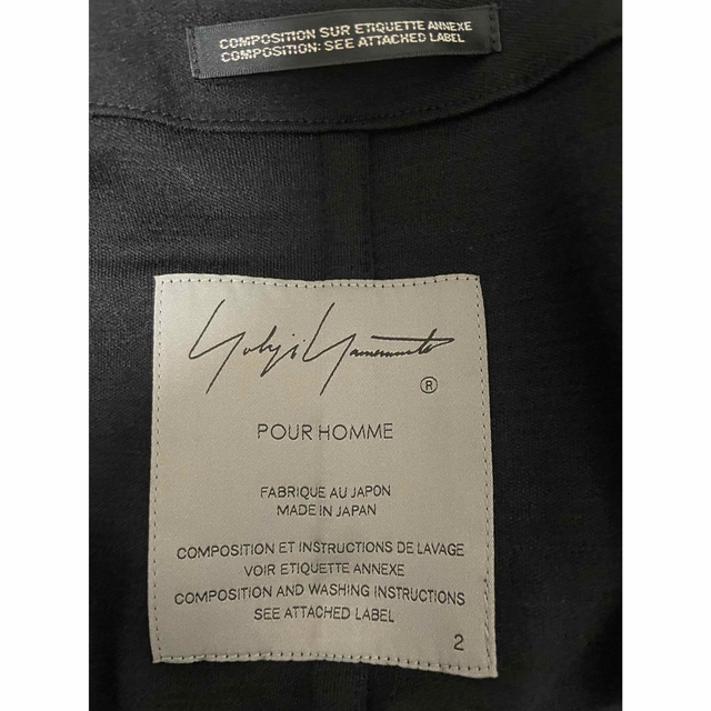 Yohji Yamamoto POUR HOMME 21-22AW マント 7