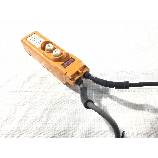 ☆品☆ RYOBI リョービ 電動ウインチ WI-125 リモコン付き 荷重130kg