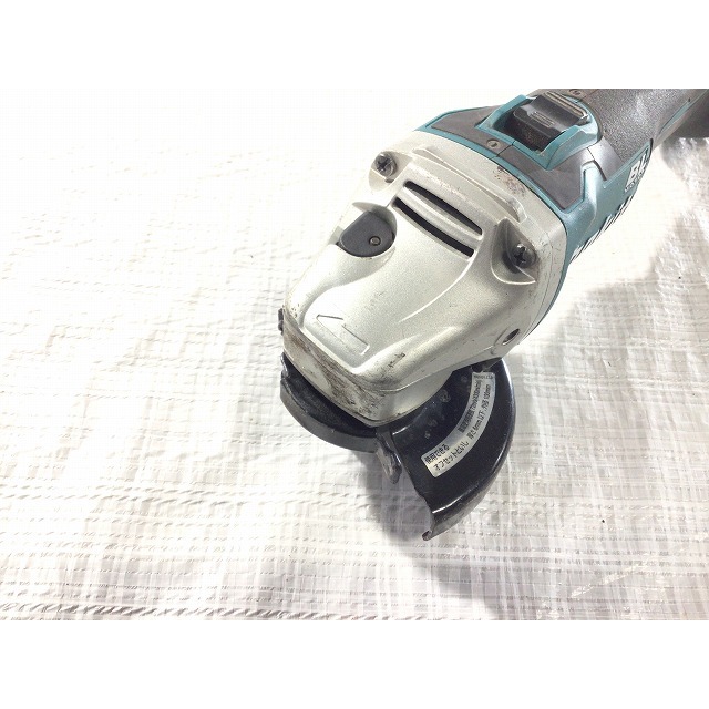 ☆比較的綺麗☆makita マキタ 100mm 14.4V 充電式ディスクグラインダ GA403DN 本体のみ 研削 研磨機 電動工具 サンダー  67304