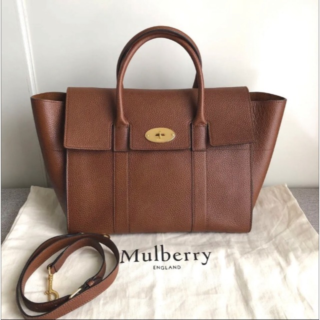 Mulberry x 2WAYショルダーバッグ ブラウン