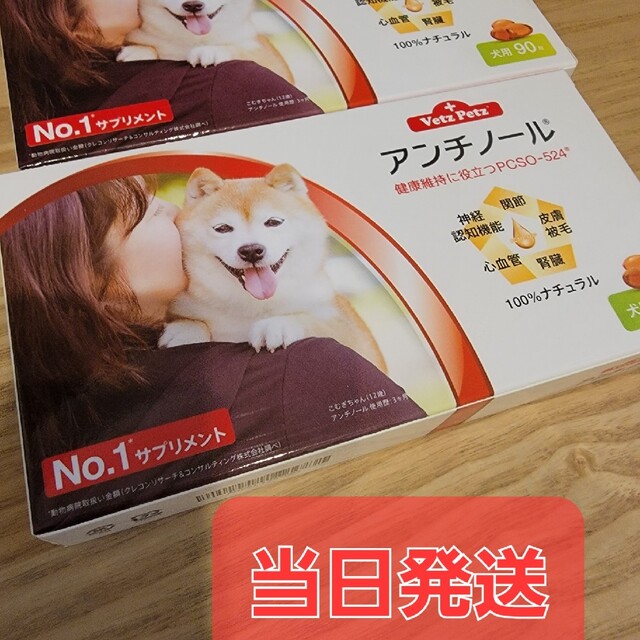 アンチノール90粒2箱 犬 贅沢屋の - 通販 - vipvorobjev.com!ショッピング