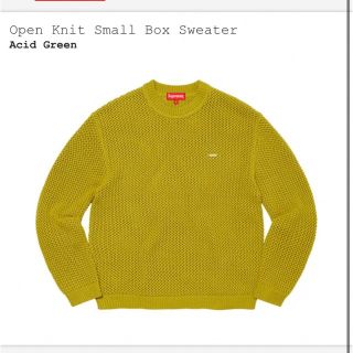 シュプリーム(Supreme)のSupreme Open Knit Small Box Sweater XL(ニット/セーター)