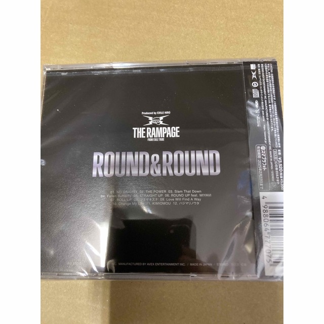 THE RAMPAGE ROUND ＆ ROUND（豪華盤/DVD付）新品未開封