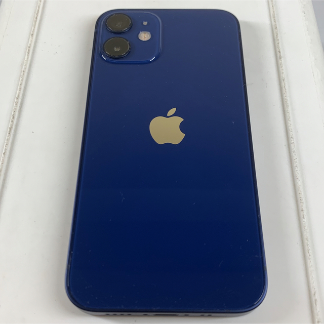 iPhone 12 mini 128GB ブルーu3000ソフトバンク スマートフォン/携帯 