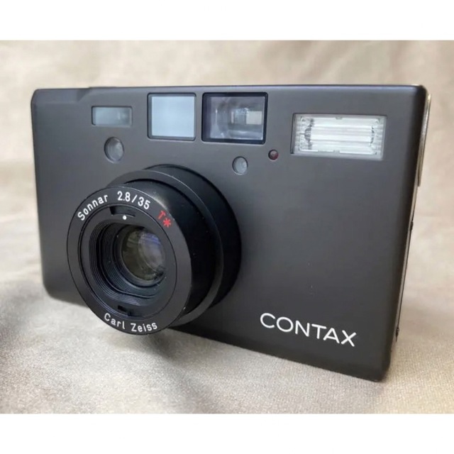 価格は安く コンタックス  チタンブラック  T3 フィルムカメラ