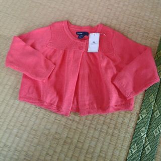 ベビーギャップ(babyGAP)の定価3200　baby gap  新品　カーディガン80(カーディガン/ボレロ)