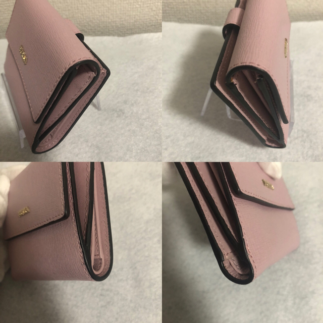 【美品♪】フルラ　二つ折り財布　バビロン　ピンク　スモール 3