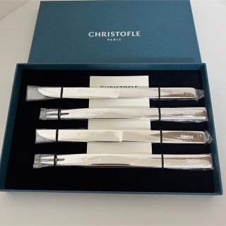 【新品】christofle★フォーク＆ナイフペアセット(カトラリー/箸)