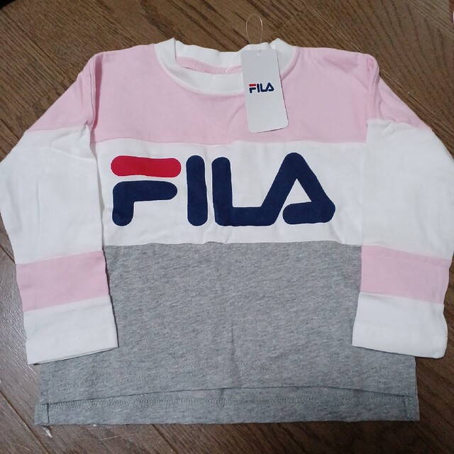 FILA(フィラ)の長袖 キッズ/ベビー/マタニティのキッズ服女の子用(90cm~)(Tシャツ/カットソー)の商品写真