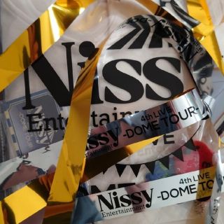 トリプルエー(AAA)のNissy 4th LIVE DOME TOUR 銀テープ1本　東京ドーム(国内アーティスト)