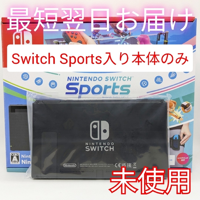 【新品未使用】バッテリー長持ち型 Switch Sports セット 本体のみ