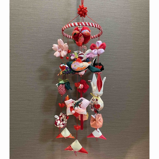 可愛いつるし雛⑧⑨・ひな祭り・ひな人形・節句飾り・吊るし飾り・さげ