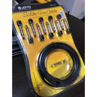 【新品】JOYO solder free cable(シールド/ケーブル)