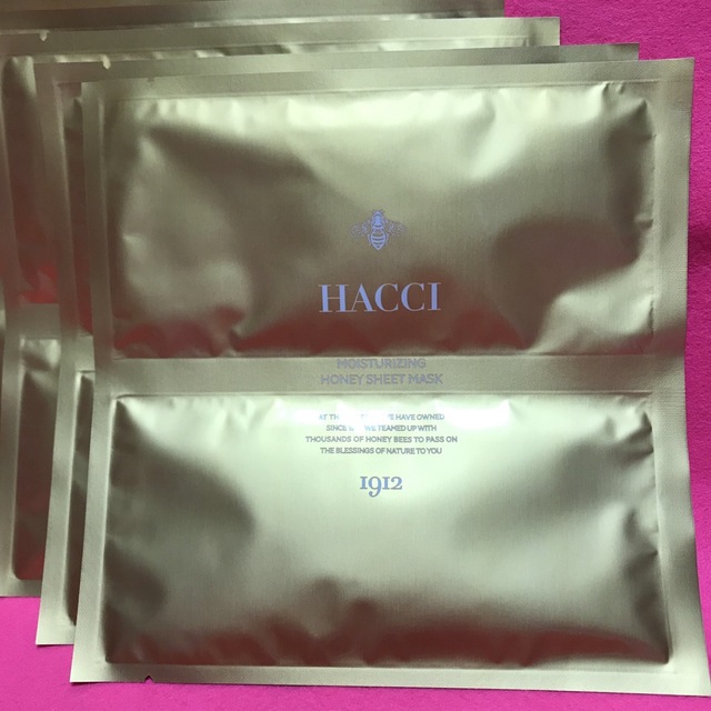 HACCI HONEY SHEET MASK ハッチ シートマスク新品 6枚
