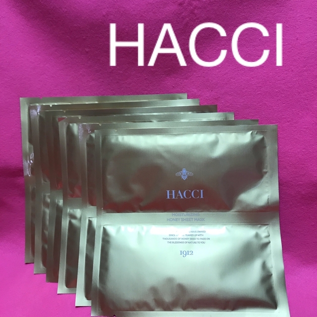 HACCI HONEY SHEET MASK ハッチ シートマスク新品 6枚