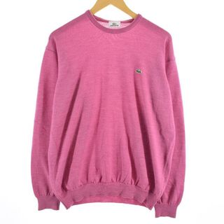 ラコステ ピンク ニット/セーター(メンズ)の通販 27点 | LACOSTEの