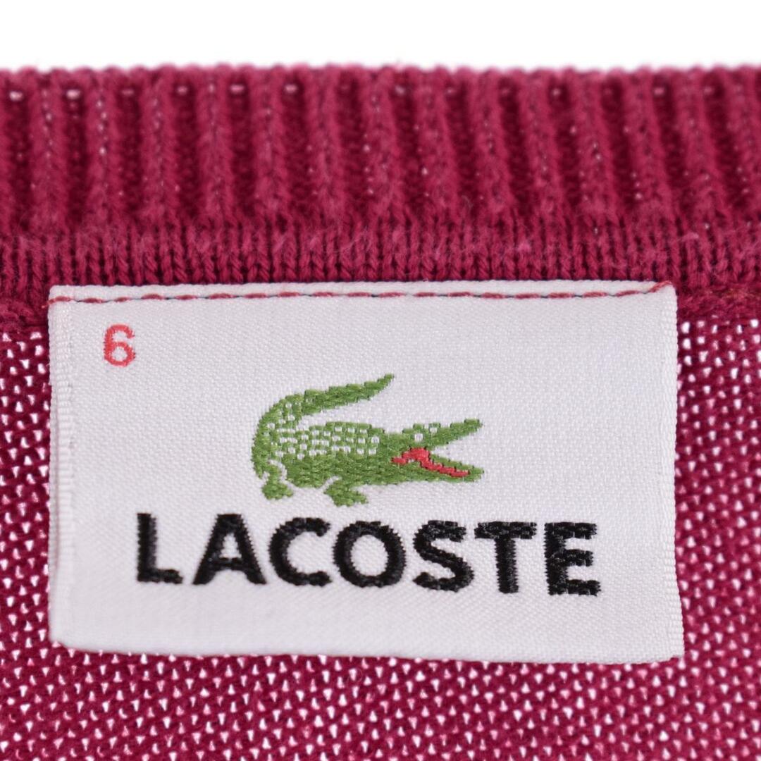 LACOSTE(ラコステ)の古着 ラコステ LACOSTE コットンニットセーター 6 メンズM /eaa304993 メンズのトップス(ニット/セーター)の商品写真