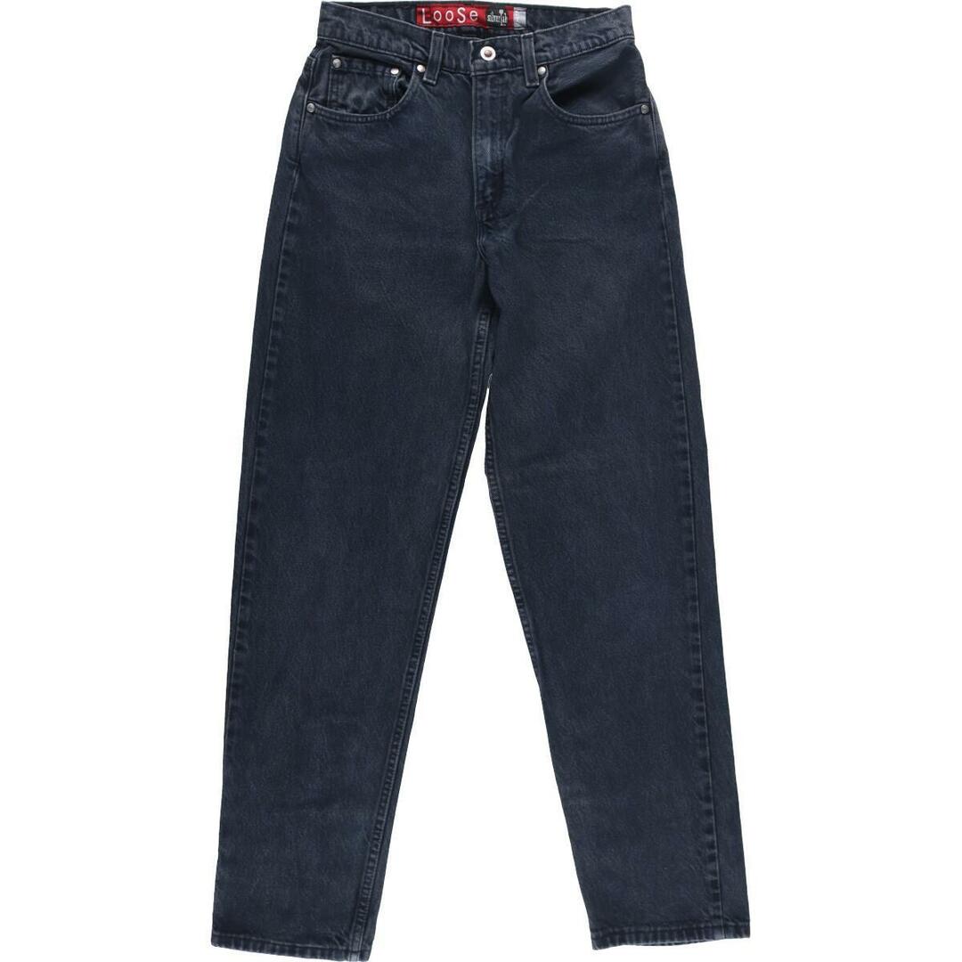 Levi's(リーバイス)の古着 90年代 リーバイス Levi's SILVER TAB シルバータブ LOOSE ルーズ ブラックデニム デニムパンツ USA製 レディースL(w27) ヴィンテージ /eaa311593 レディースのパンツ(デニム/ジーンズ)の商品写真