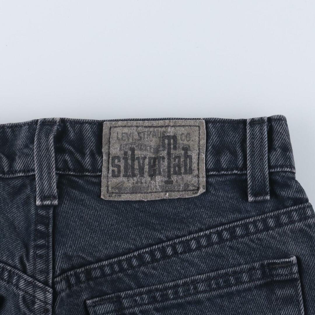 Levi's(リーバイス)の古着 90年代 リーバイス Levi's SILVER TAB シルバータブ LOOSE ルーズ ブラックデニム デニムパンツ USA製 レディースL(w27) ヴィンテージ /eaa311593 レディースのパンツ(デニム/ジーンズ)の商品写真