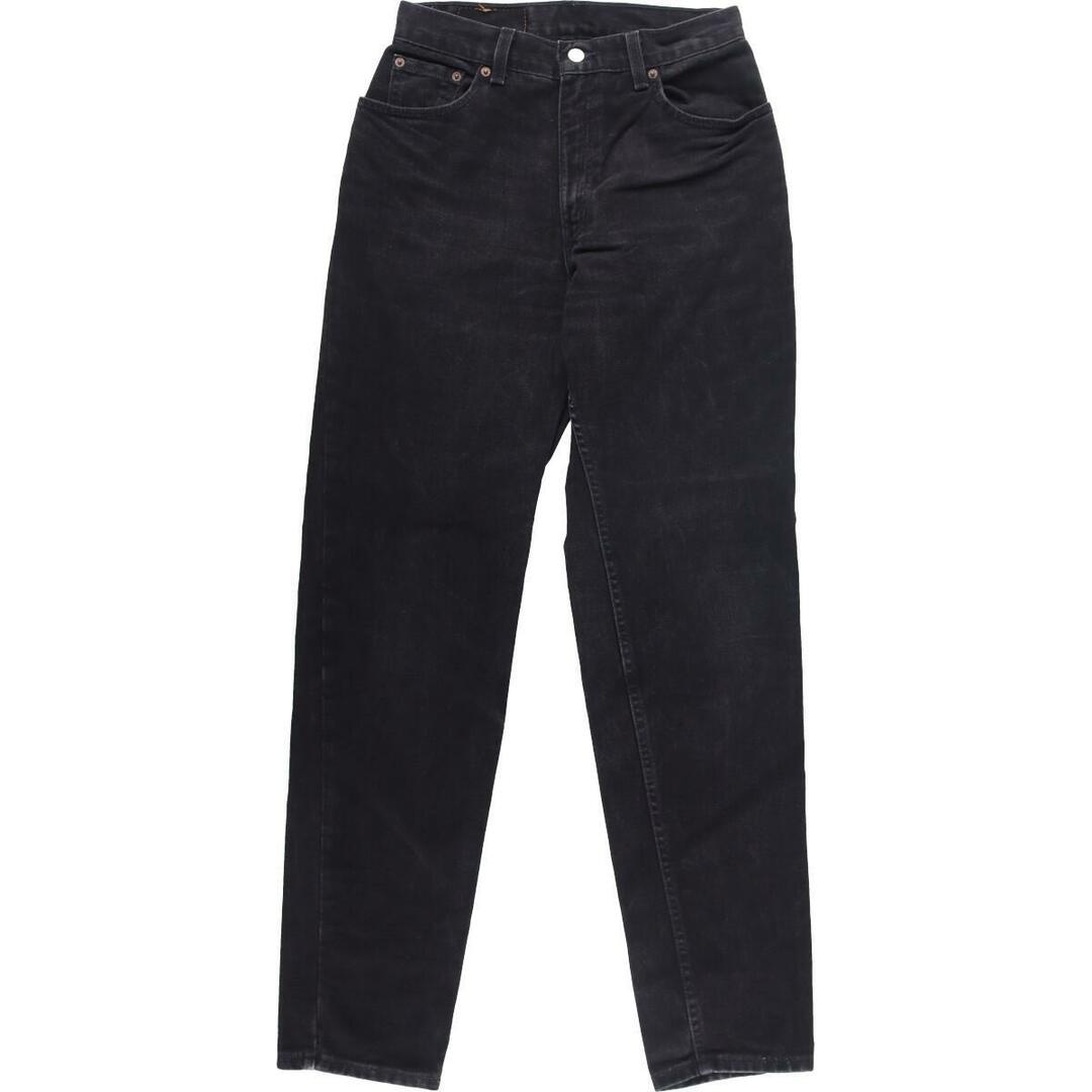 90年代 リーバイス Levi's 550 RELAXED FIT TAPERED LEG ブラックジーンズ テーパードデニムパンツ USA製 レディースL(w28) ヴィンテージ /eaa315504eaa315504取扱店