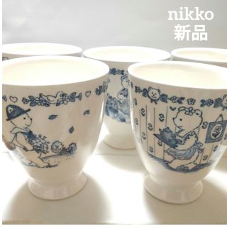 ニッコー(NIKKO)の新品＊NIKKO ニッコー＊クマ柄マグカップ 5個セット(食器)