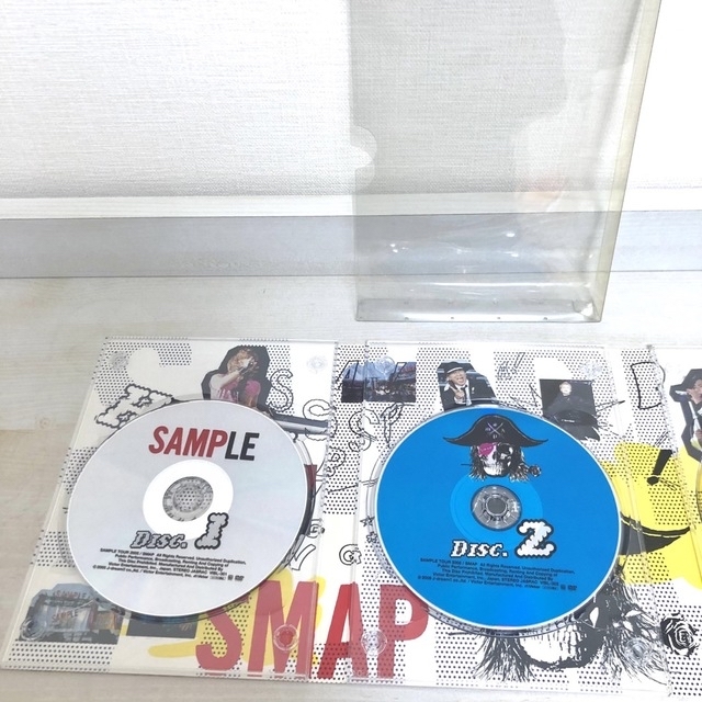 SMAP(スマップ)のスマップ⭐︎SAMPLE SMAPとイッちゃった! CD＆ライブDVDセット エンタメ/ホビーのDVD/ブルーレイ(アイドル)の商品写真