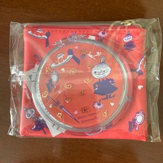 アフタヌーンティー(AfternoonTea)のリトルミイ　ポーチつきミラー　新品(ミラー)