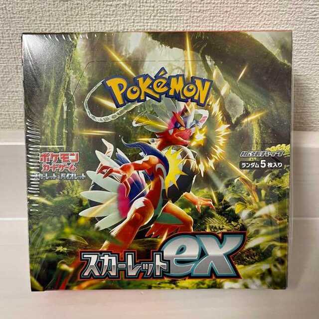 ポケモンカード スカーレットEX 1BOX   シュリンク付き