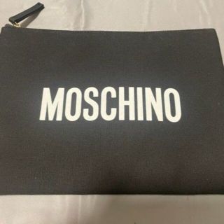 モスキーノ(MOSCHINO)の半額値下げモスキーノ　ロゴポーチ　ポシェット　バッグ　TONYMOLY　(クラッチバッグ)