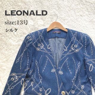 レオナール ノーカラージャケット(レディース)の通販 81点 | LEONARDの