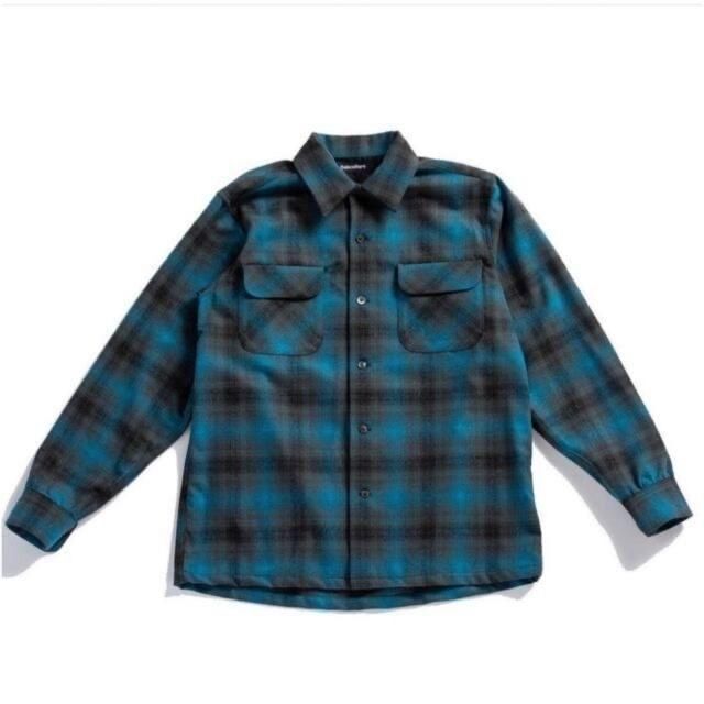 Subculture SC サブカルチャー wool check shirt