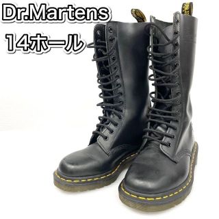 ドクターマーチン(Dr.Martens)の【美品】Dr.Martens 14ホール(ブーツ)