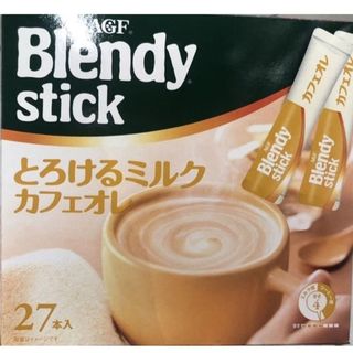 エイージーエフ(AGF)のAGFブレンディ　スティック　とろけるミルクカフェオレ 　27本×2箱(コーヒー)