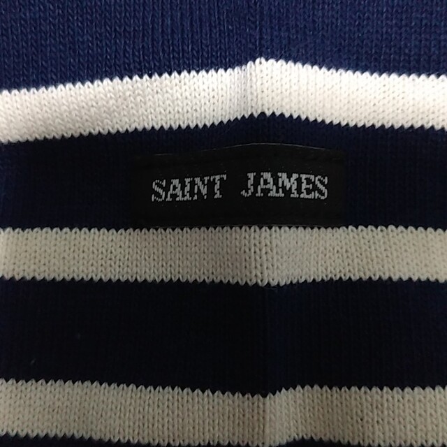 SAINT JAMES(セントジェームス)のSAINT JAMES　セントジェームス　試着のみの新品　バスクシャツ レディースのトップス(カットソー(長袖/七分))の商品写真