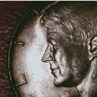 アメリカ　ケネディ　ハーフダラー銀貨　1964(貨幣)