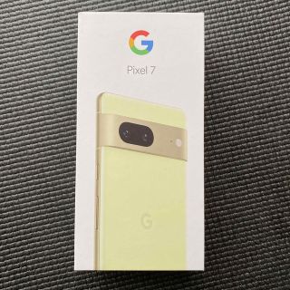 グーグルピクセル(Google Pixel)の新品 Google Pixel 7 128GB レモングラス SIMフリー(スマートフォン本体)